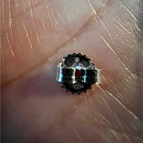 Large Vintage Honora 12mm Genuine Pearl Interchangable Sterling Earrings - Picture 9 of 9